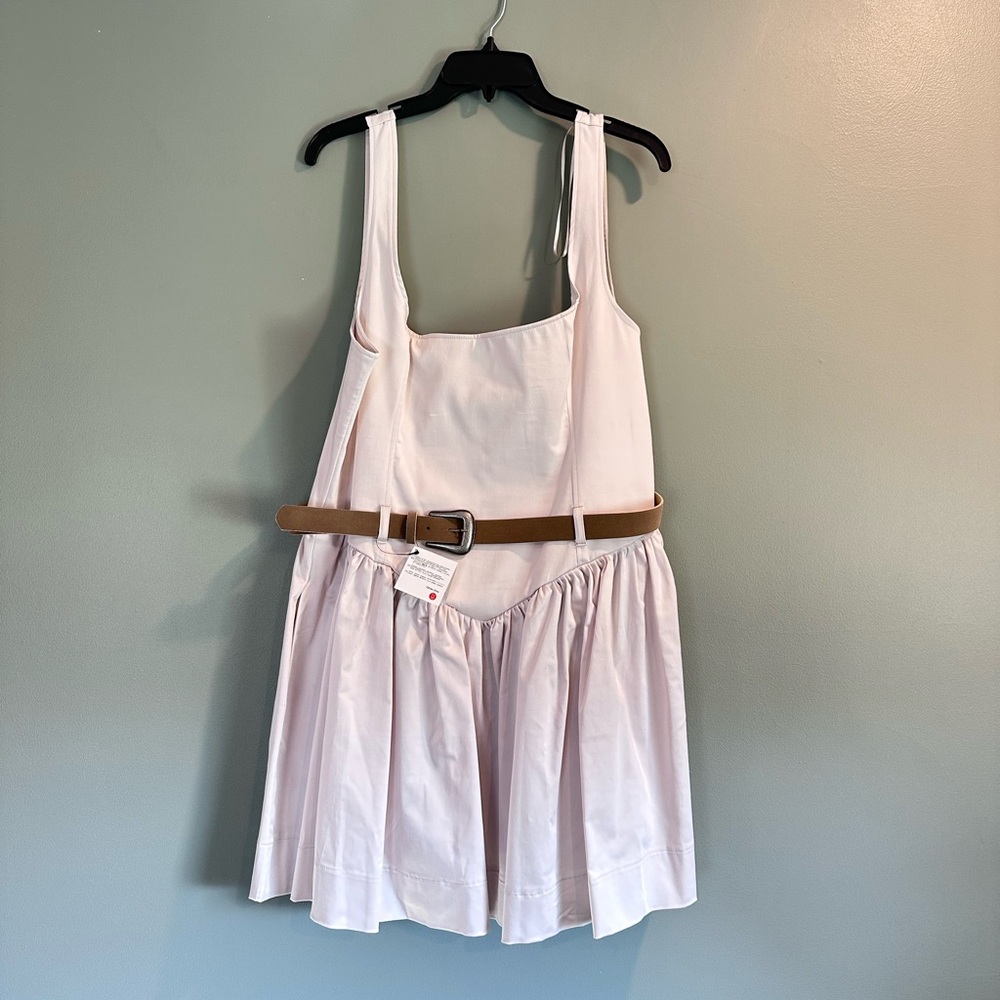 Zara Fitted Belted Short Dress